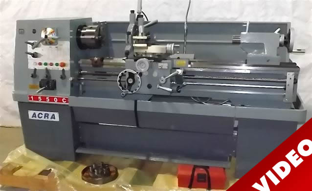 15" x 50" ACRA ... LATHE 2-3/16" SPINDLE HOLE